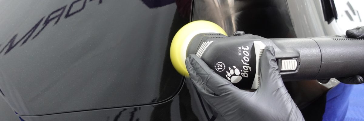 polissage en detailing en atelier